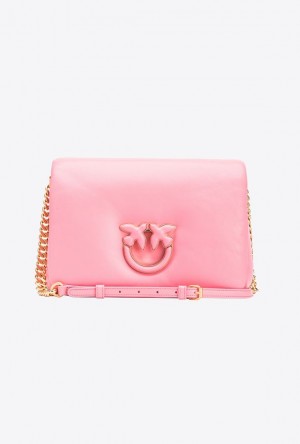 Pinko Galleria Classic Love Bag Click Puff Zlaté | SN-PKO32324