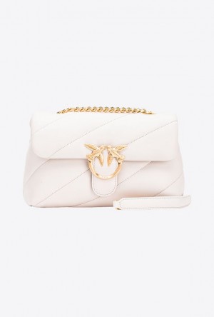 Pinko Galleria Classic Love Bag Puff Hnědé Béžový | SN-PKO32572