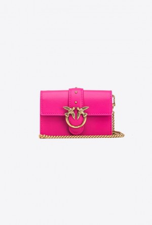 Pinko Micro Love Bag One Simply Růžové Zlaté | SN-PKO32431