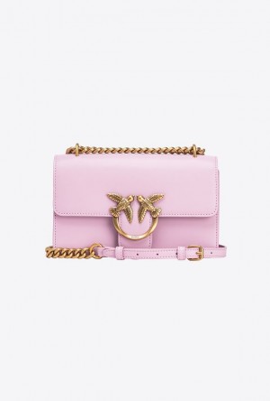 Pinko Mini Love Bag One Simply Světle Fialové | SN-PKO32529