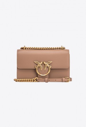 Pinko Mini Love Bag One Simply Zlaté | SN-PKO32534