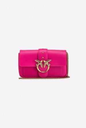 Pinko Pocket Love Bag One Simply Růžové Zlaté | SN-PKO32457