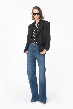 Pinko Polka-dot Shirt Černé Bílé | SN-PKO33178