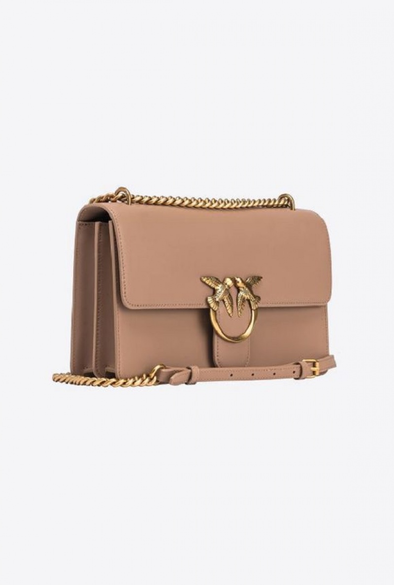 Pinko Classic Love Bag One Simply Zlaté | SN-PKO32410