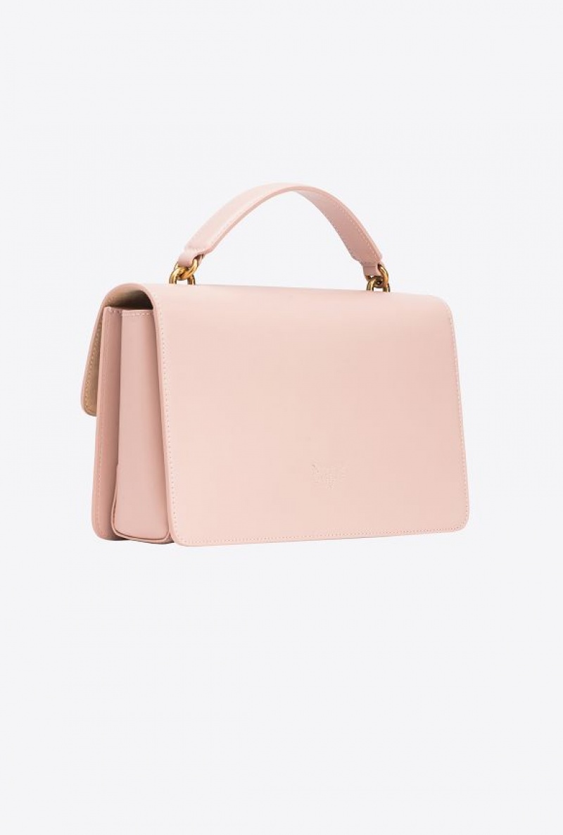 Pinko Classic Love Bag One Light Růžové Růžové Zlaté | SN-PKO32469