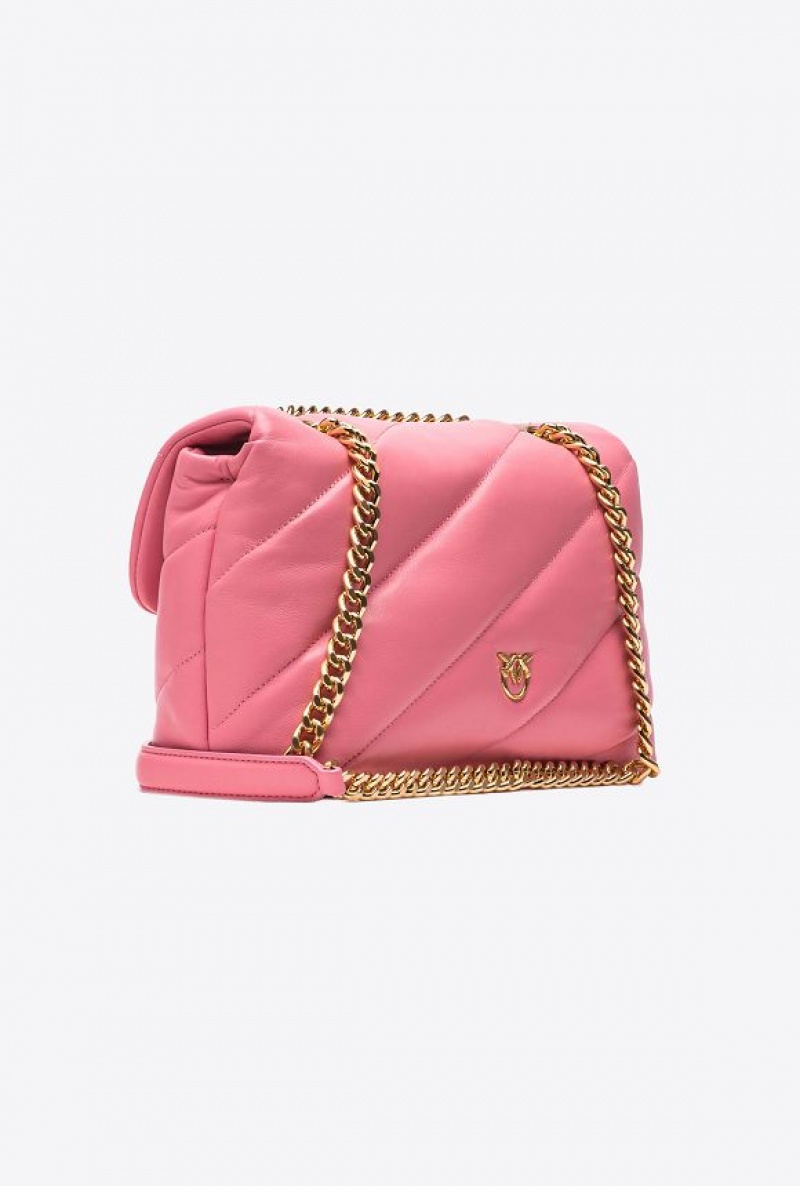 Pinko Galleria Classic Love Bag Puff Zlaté | SN-PKO32585