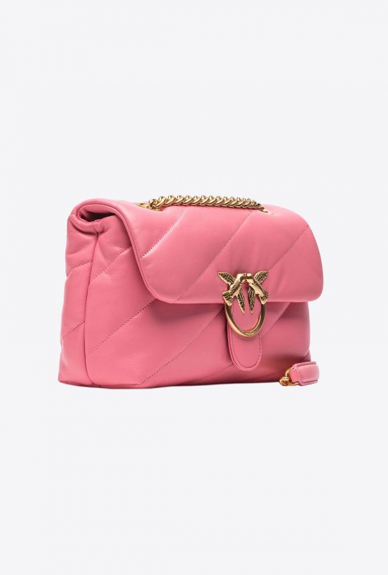 Pinko Galleria Classic Love Bag Puff Zlaté | SN-PKO32585