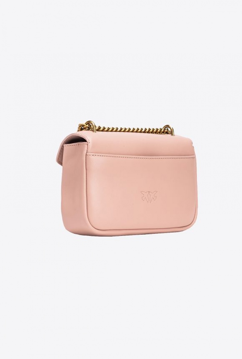 Pinko Mini Cupido Bag Messenger Růžové Růžové Zlaté | SN-PKO32674