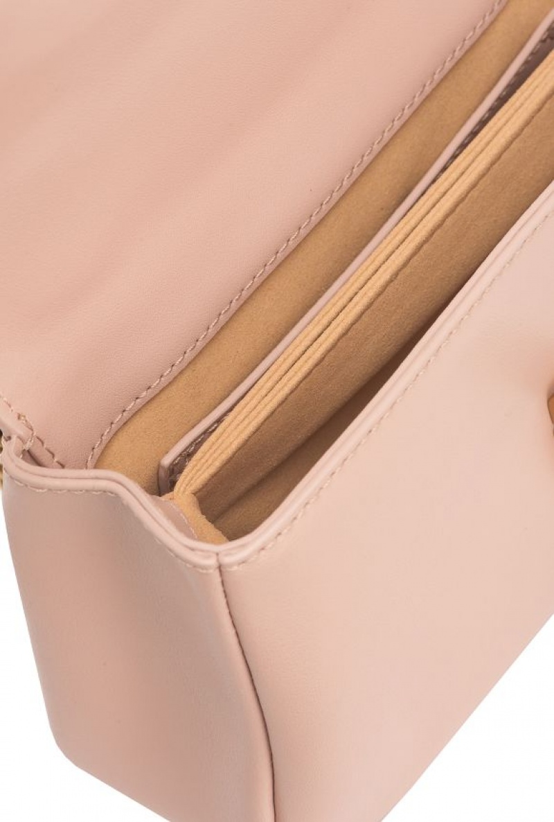 Pinko Mini Cupido Bag Messenger Růžové Růžové Zlaté | SN-PKO32674