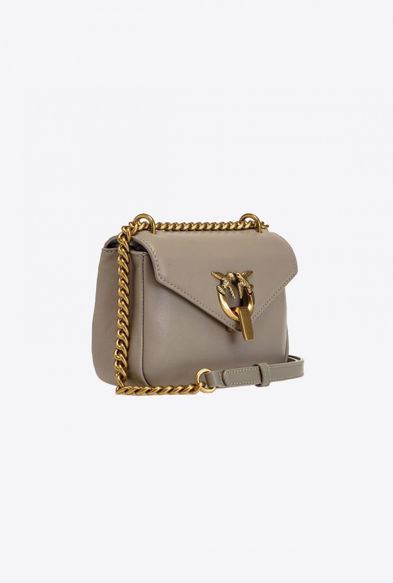 Pinko Mini Cupido Bag Messenger Zlaté | SN-PKO32387