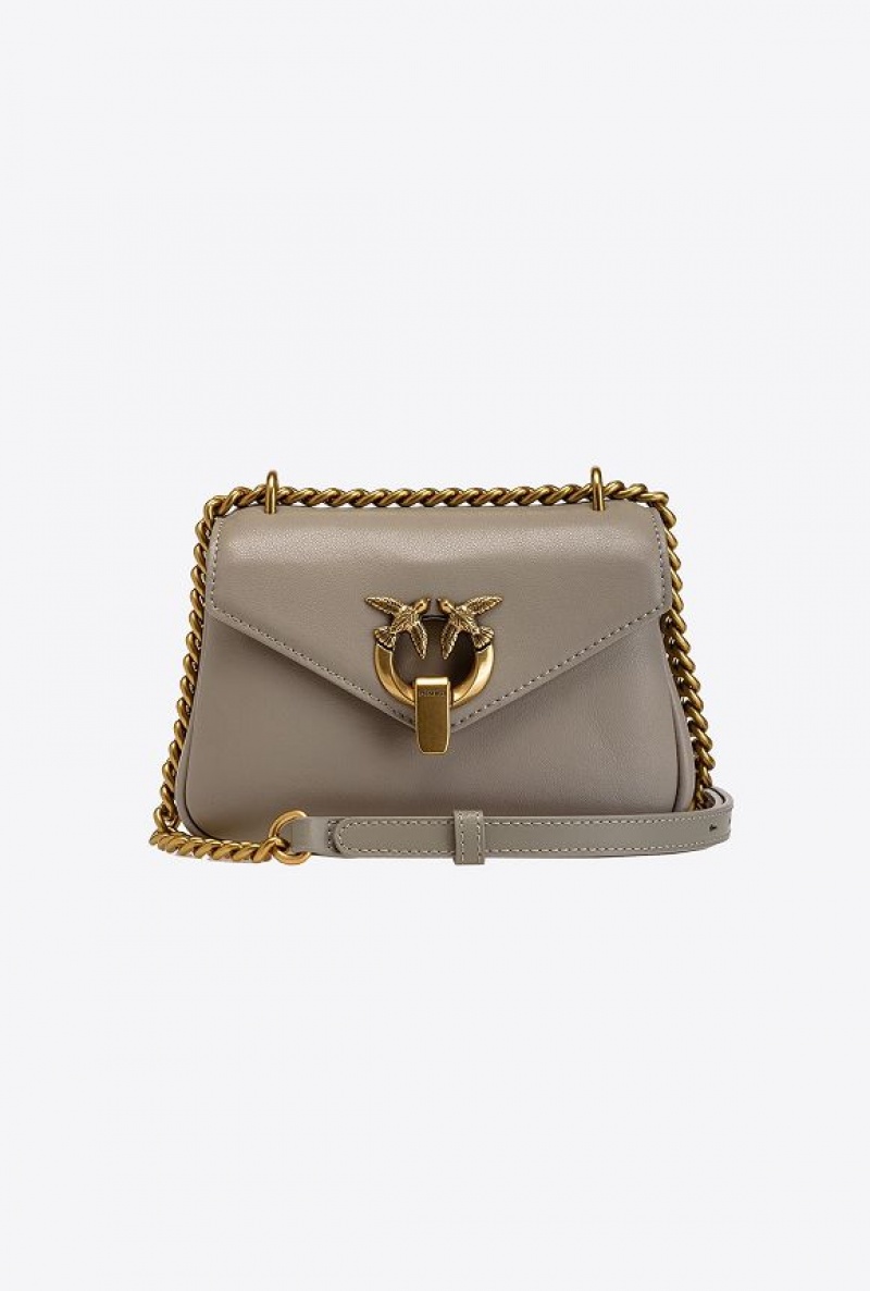 Pinko Mini Cupido Bag Messenger Zlaté | SN-PKO32387