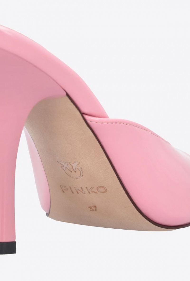 Pinko Podpatku Mule Sandals Růžové | SN-PKO34153