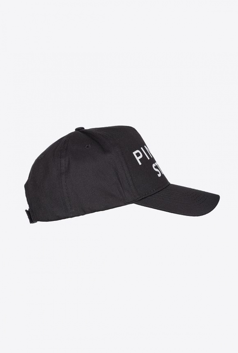 Pinko Staff Baseball Cap Černé Bílé | SN-PKO34376