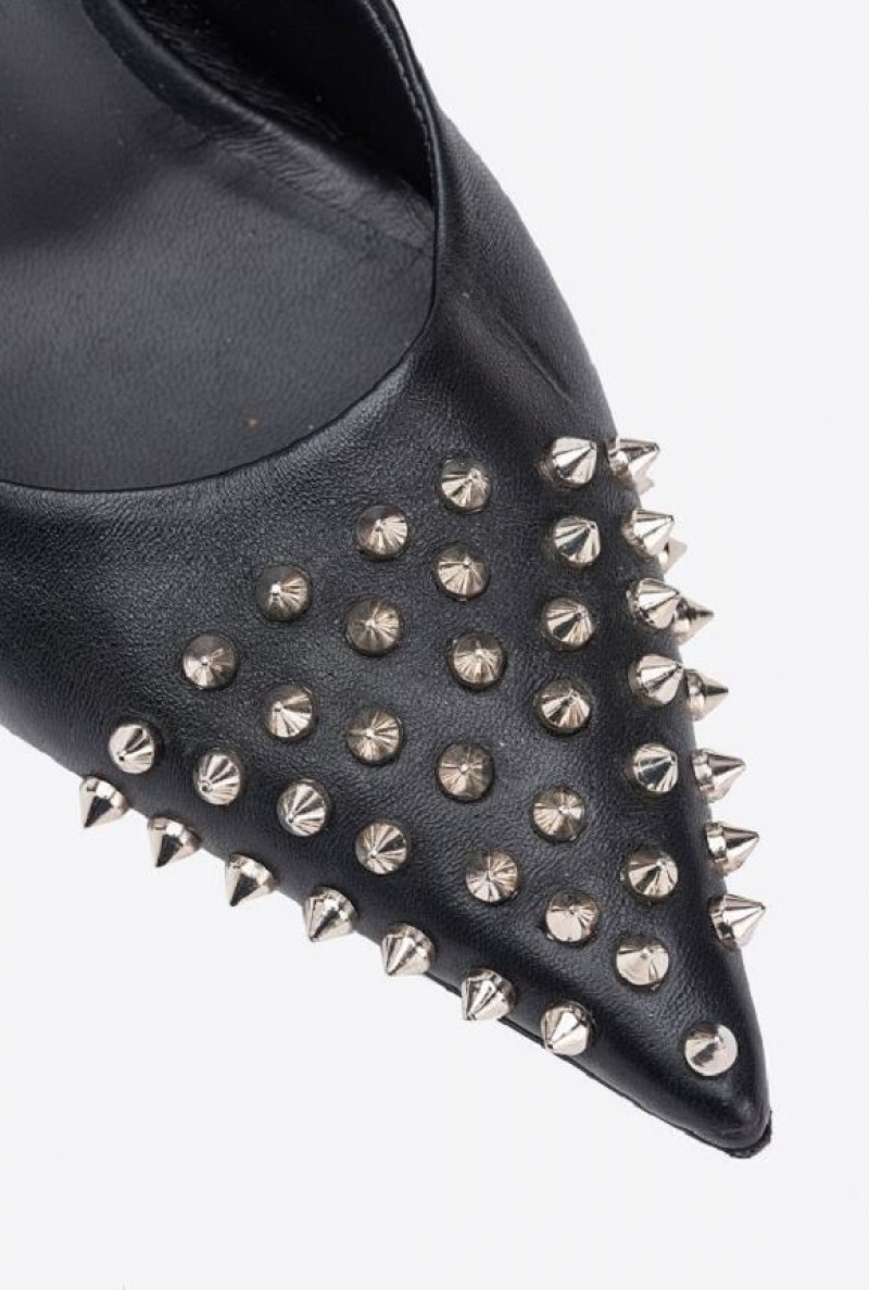 Pinko Studded Pumps Černé | SN-PKO34150