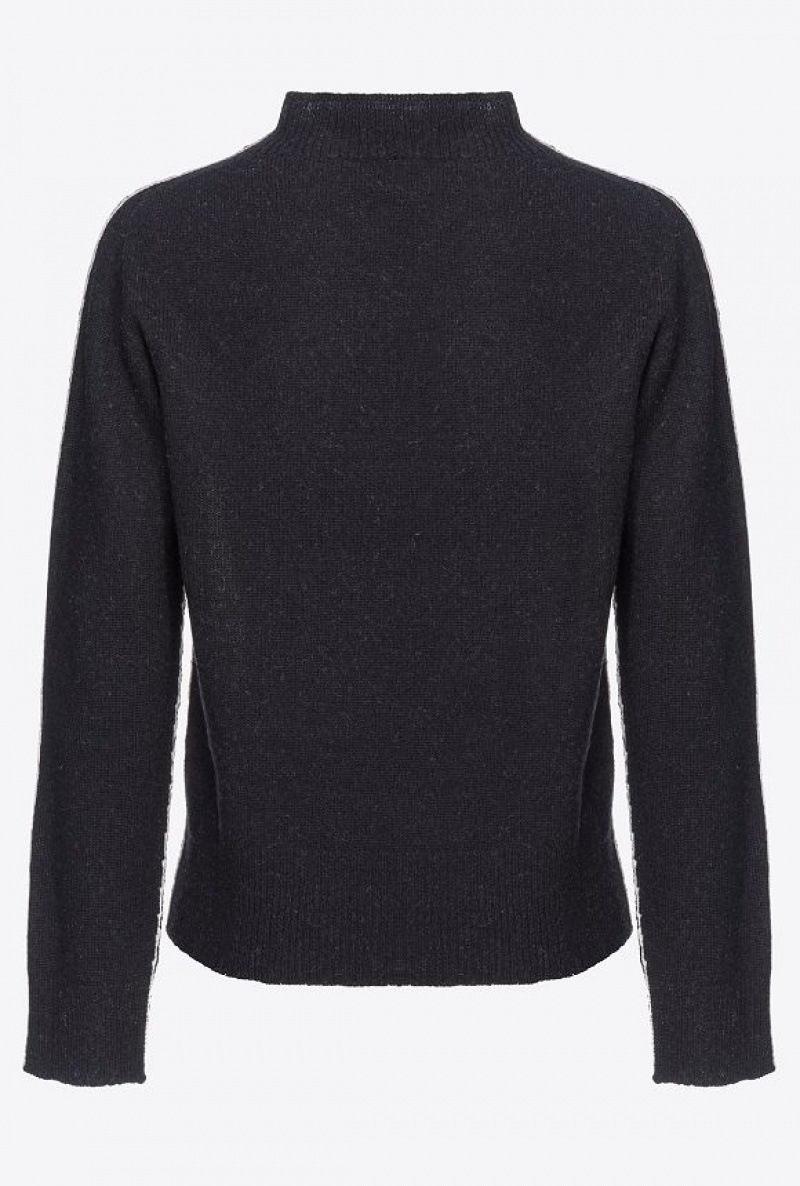 Pinko Two-tone Pullover Béžový Černé | SN-PKO33539